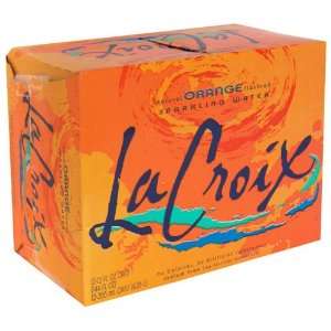 La Croix, Water Spk Can Orangee 12Pk1, 144 Fluid Ounce  