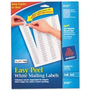   Avery Easy Peel Inkjet Return Address Labels AVE8167