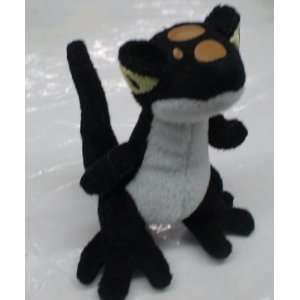  Neopets 3 Plush Black Lizard Doll (No Card/code) Toys 