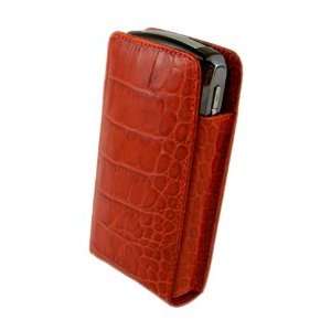  Beyza 3296 Red Croco Leather Vertical Case VS1 