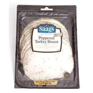 Saags   Peppered Turkey Breast  Grocery & Gourmet Food