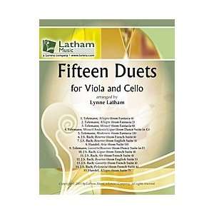  Fifteen Duets for Viola and Cello Musical Instruments