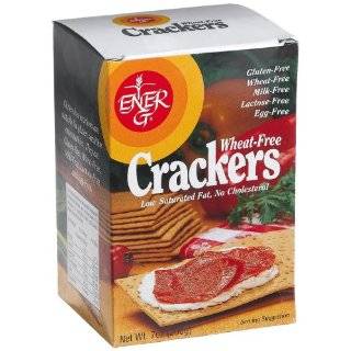 Ener G Foods Wheat Free Crackers, 7 Ounce Boxes (Pack of 6)