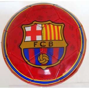 Authenti OFFICIAL Licensed Barcelona FC Soccer Ball Size 5   with 
