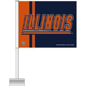  Illinois Illini Car Flag *SALE*