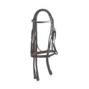   103 P PONY Brown Fancy Snaffle Bridle Pony 