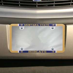 Montana State Bobcats Thin Rim Varsity License Plate Frame