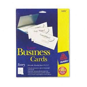  Avery Laser Business Cards AVE5376