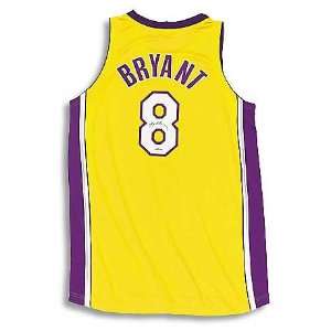    Kobe Bryant Signed Lakers Yellow Jersey UDA