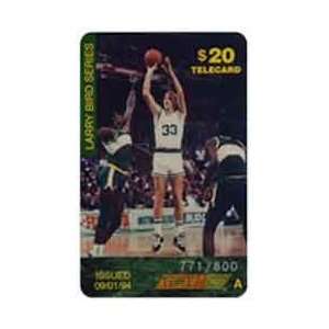   Phone Card $20. Larry Bird Issue A (2nd Card) 
