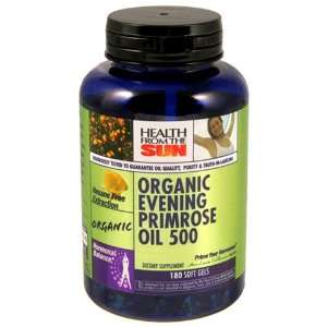 Health from the Sun Dietary Supplement, Organic, Evening Primrose Oil 