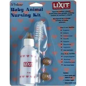  Lixit Baby Bottle Nursing Kit with Brush 2oz