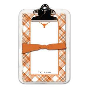   College Clipboard & Notesheets   Plaid (University of Texas) Health