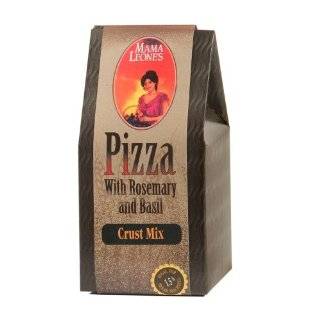 Mama Leones Pizza Crust Mix With Rosemary & Basil, 15 Ounce Box (Pack 