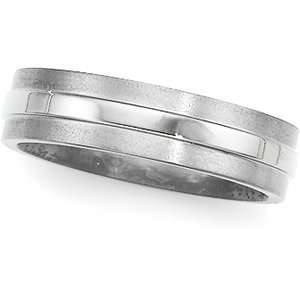   Size 10.5   6mm Titanium Wedding Band Ring Comfort Fit Band Jewelry