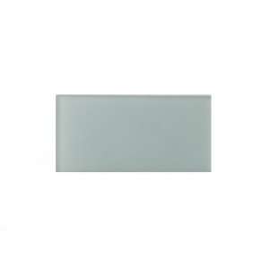  Glass Subway Tile 6 x 12 Grey Frosted