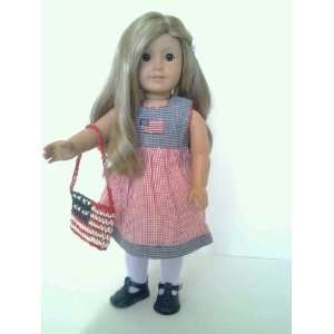   Dress with Purse for American Girl Dolls  Toys & Games