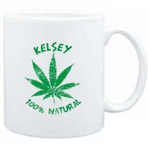 Mug White  Kelsey 100% Natural  Male Names  Sports 