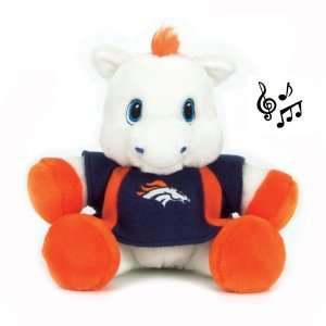  Pack of 2 NFL Denver Broncos Animated Musical Mascot Toys 