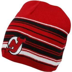  NHL Old Time Hockey New Jersey Devils Red Black Marrow Net 