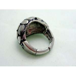  Silver Dome Ring Beauty