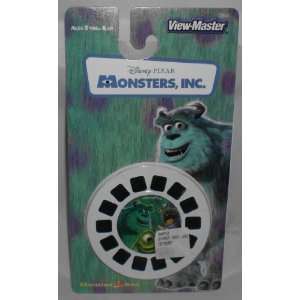  Disney Pixar Monsters, Inc. View Master 3 Reel Set   21 3d 