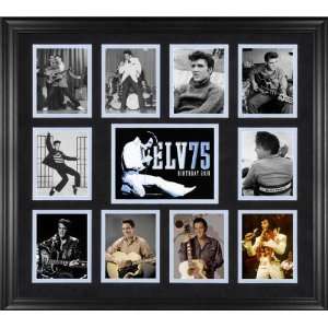 Elvis Presley 75th Birthday Framed Collage LE of 2010 
