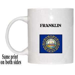  US State Flag   FRANKLIN, New Hampshire (NH) Mug 