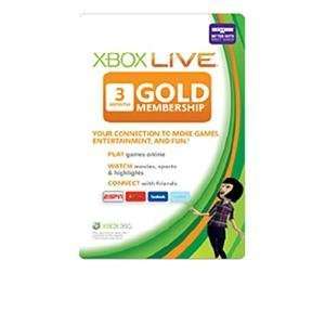 NEW X360 Live 3mo Subscription (Videogame Accessories 