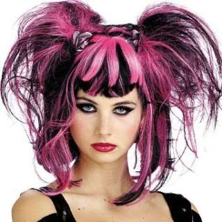  Bad Fairy Wig Black/Pink Clothing