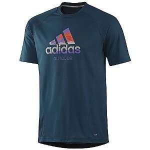 Adidas Hiking Dri Release Logo Tee   Mens  Sports 