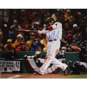  Manny Ramirez 2007 World Series Swing 16x20 Sports 