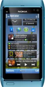 BRAND NEW* Nokia N8 Unlocked Smartphone Sky Blue Color 758478023280 