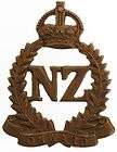 New Zealand. WWI New Zealand Onward Cap Badge  