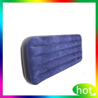 Outdoor Stripe Single Inflatable Bed Airbed Mattress  