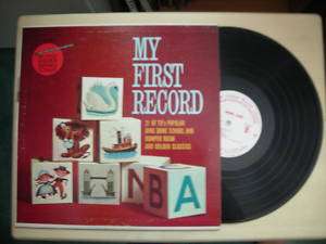 My First Golden Record Library MY FIRST RECORD LP 1962  
