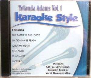   Volume 1 NEW Christian Gospel Karaoke CD+G 6 Songs 614187422922  