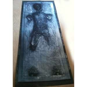  Lifesize Star Wars HAN SOLO in CARBONITE print/Life size 