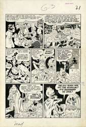 This complete original 6 page story art from MAD #2 (original 
