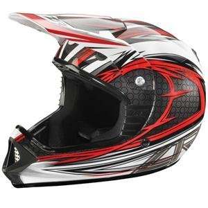  Z1R Youth Rail Fuel Helmet   Small/White/Red Automotive