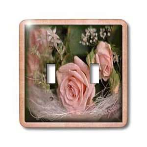     Bunch of Pink Roses   Light Switch Covers   double toggle switch