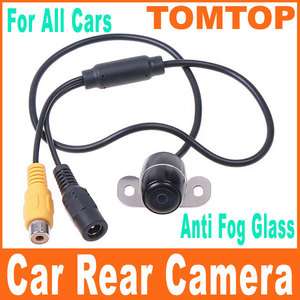 Mini Anti fog glass Car Rear View Reverse Backup Waterproof CMOS 