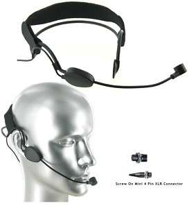 Noise Cancelling Headset Mic for Peavey Mipro Wireless  