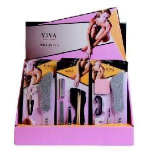  New   Viva Nail Care Pedicure Set Case Pack 96   4018241 