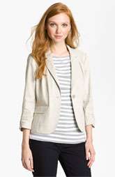 New Markdown Halogen® Three Quarter Sleeve Jacket Was $98.00 Now $ 