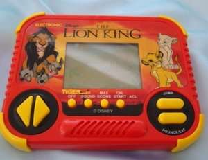 Vintage Electronic Disneys Lion King Hand Held Game  