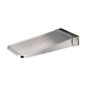   Steel Folding Utility Shelf, Install to Toilet Partition or Wall