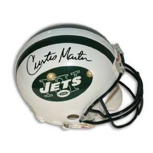 Curtis Martin Autographed Helmet   Proline