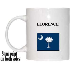    US State Flag   FLORENCE, South Carolina (SC) Mug 