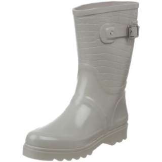 MICHAEL Michael Kors Womens MK Croco Mid Rainboot   designer shoes 